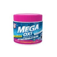 Отбеливатель Кислородный  для белых и цветных тканей 500г MEGA OXI /8 С17-4